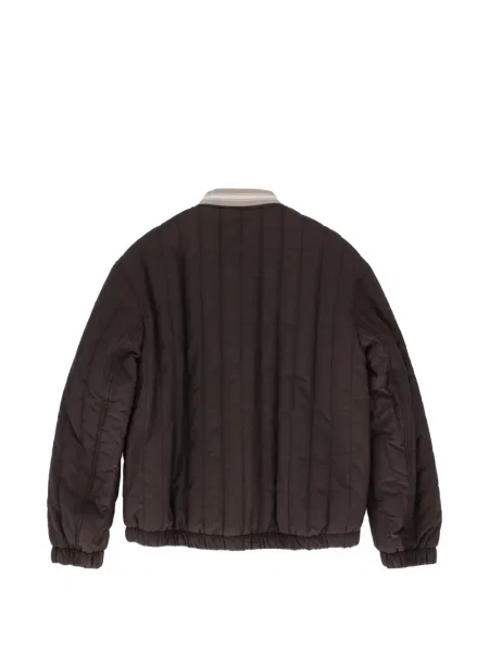 Kurtka bomber dziecięcy Golden Goose brązowy