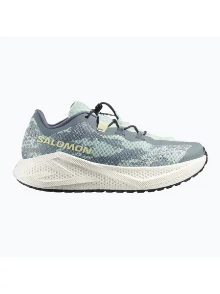 Salomon Aero Blaze férfi futócipő 3 GRVL stormy weather/lichen/vanilla ice. Méret: 46 EU kék