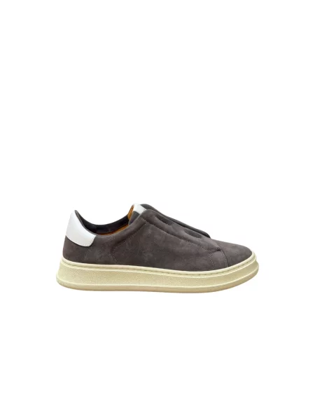 Sneakersy Kiton z kaszmiru szare