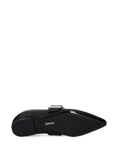 Balerini Dkny cu cataramă negru