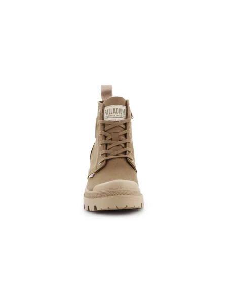 Pantofi Palladium din țesătură twill maro