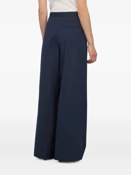Pantaloni palazzo Semicouture albastru