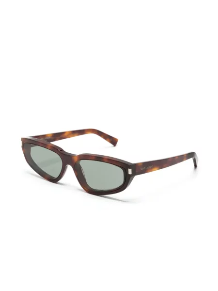 Okulary przeciwsłoneczne Saint Laurent Eyewear brązowe