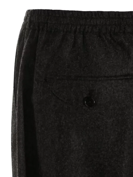 Gyapjú nadrág Jil Sander szürke