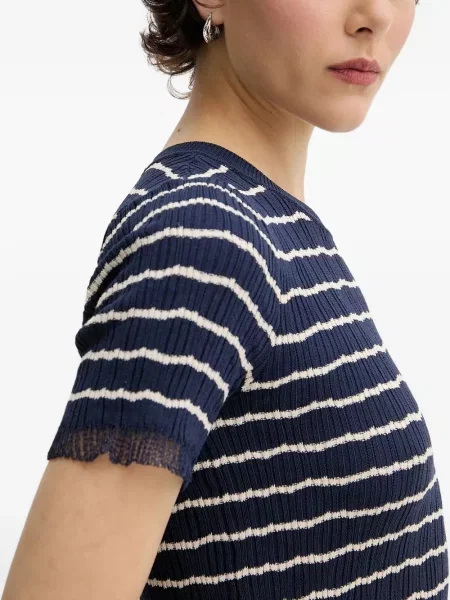 Top Rag & Bone cu dungi albastru
