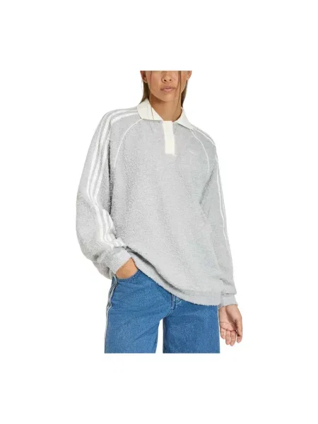 Koszulka polo Adidas szara