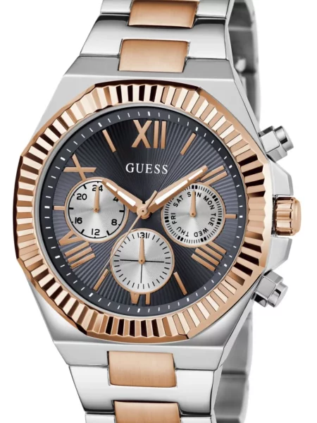 Ceas cronograf Guess negru