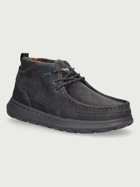 Jeep KAUAI WALLA MID sneakers boty kožené šedé