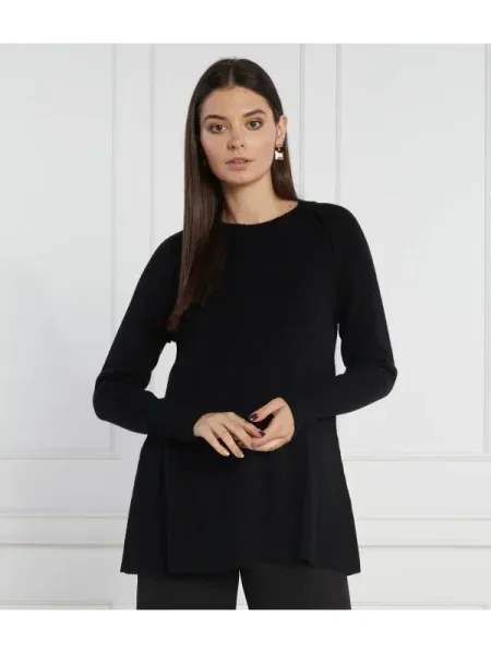 Beatrice B de lână pulover maglia cu adaos de cașmir negru