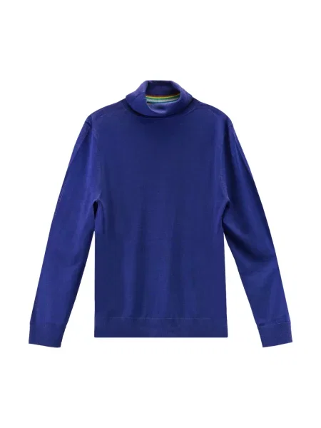 Sweter Paul Smith wełniany niebieski