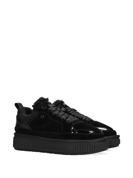 Sneakerși Mexx cu platformă negru