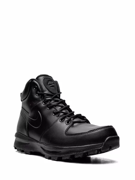 Šněrovací krajkové kotníkové boty Nike černé