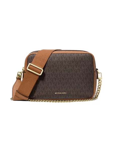 Torebka crossbody Michael Michael Kors brązowa