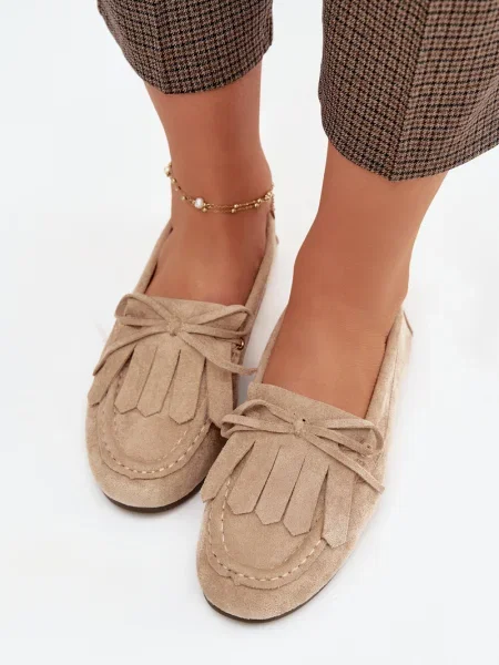 Mokasíny Boto béžové