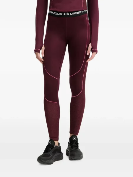 Leggings Under Armour cu autograf roșu