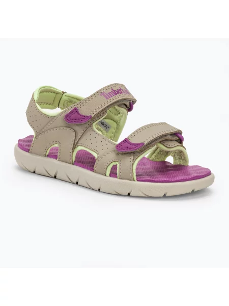 Sandały dziecięce Timberland Perkins Row 2 Strap pure cashmere beżowe