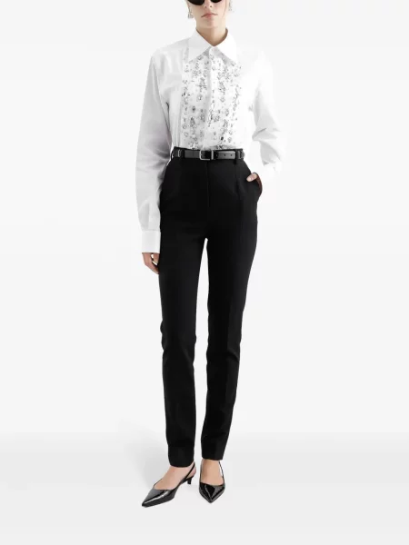 Kalnų krištolas marškiniai Dolce & Gabbana balta