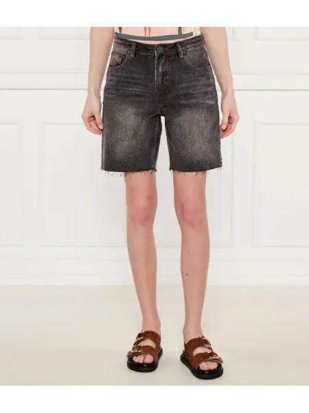 One Teaspoon Farmer rövidnadrág JACKSONS | Relaxed fit fekete