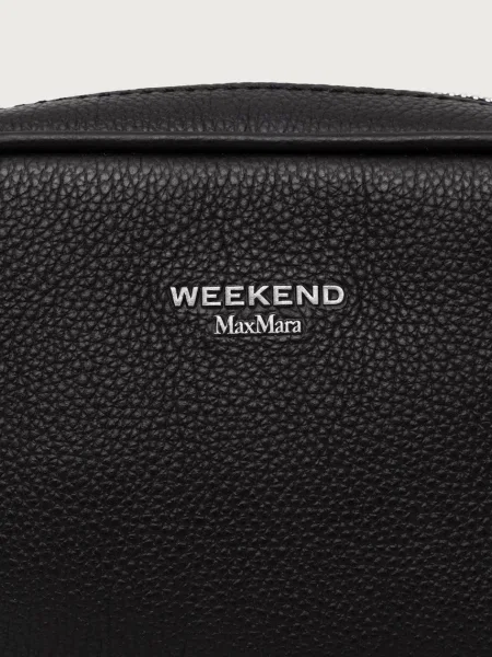 Кожаная сумка через плечо Weekend Max Mara
