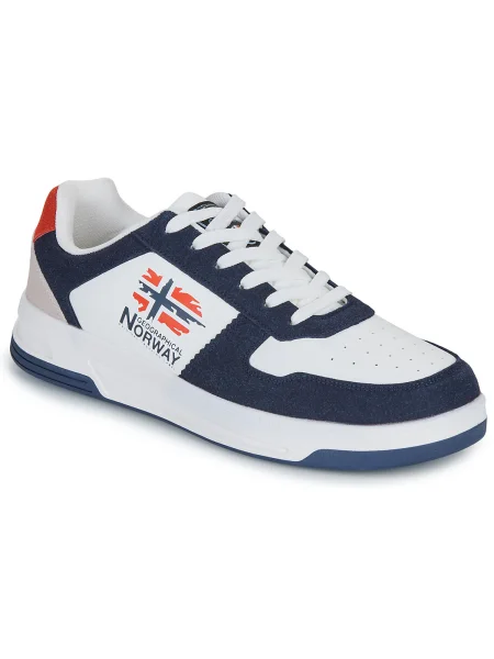 Pantofi Geographical Norway alb