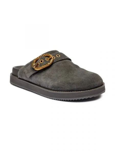 Kurt Geiger Bőr papucs MAYFAIR szürke