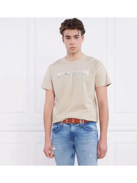 Pepe Jeans London Tricou RIBALDO bej