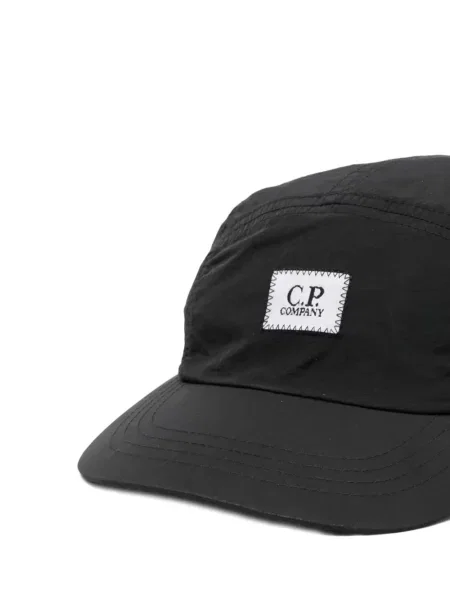 Czapka z daszkiem dziecięca C.p. Company czarna
