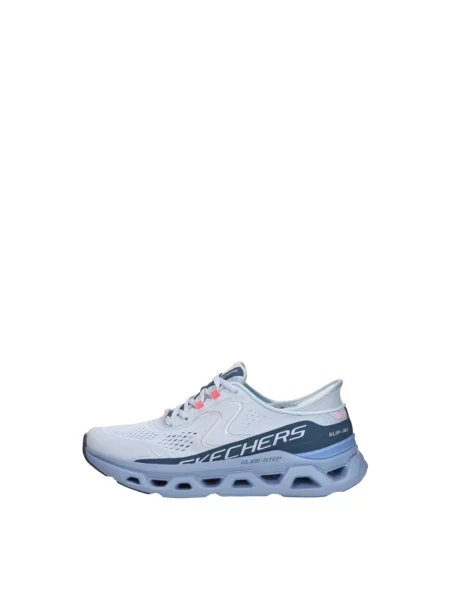 Sneakersy Skechers niebieskie