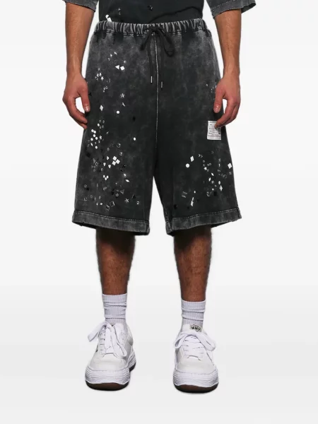 Pantaloni scurți Maison Mihara Yasuhiro negru