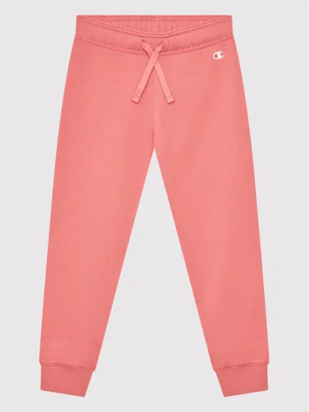 Champion Pantaloni trening Logo Stretch roz