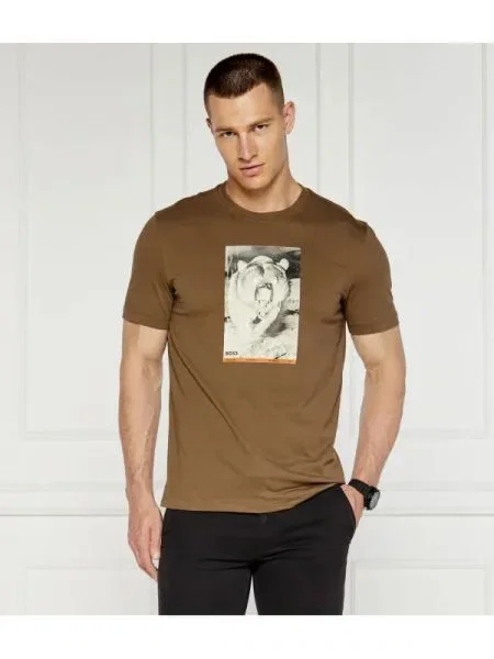 BOSS ORANGE Tricou portocaliu