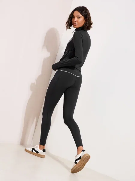 Friends Like These Leggings Studio negru alb