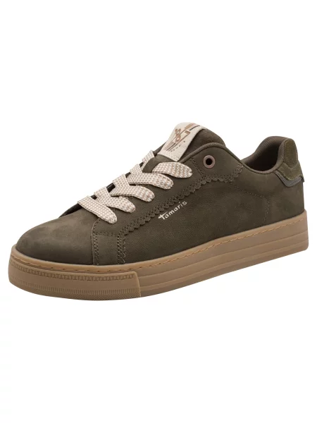 Sneakerși Tamaris verde