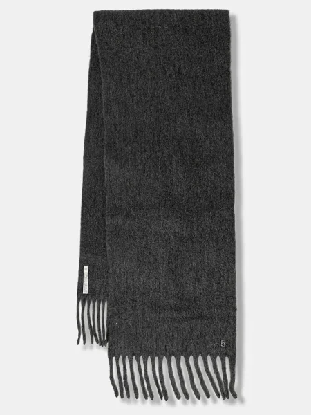 Fular Calvin Klein Emblem Brushed gri