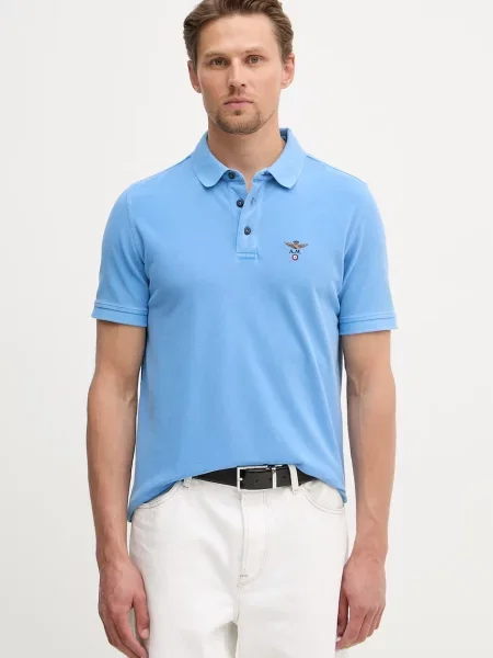Aeronautica Militare polo niebieska