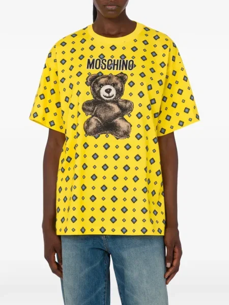 Tricou Moschino teddy galben