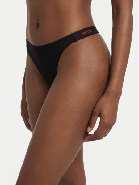 Kalhotky string HUGO černé