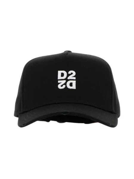 Czapka z daszkiem Dsquared2 czarna