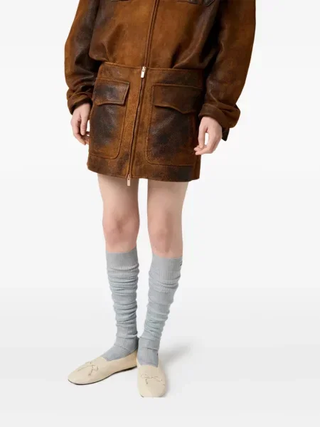 Fusta mini Miu Miu maro