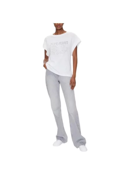 Tricou Pepe Jeans alb