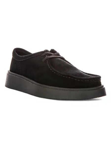 Półbuty Clarks skórzane czarne