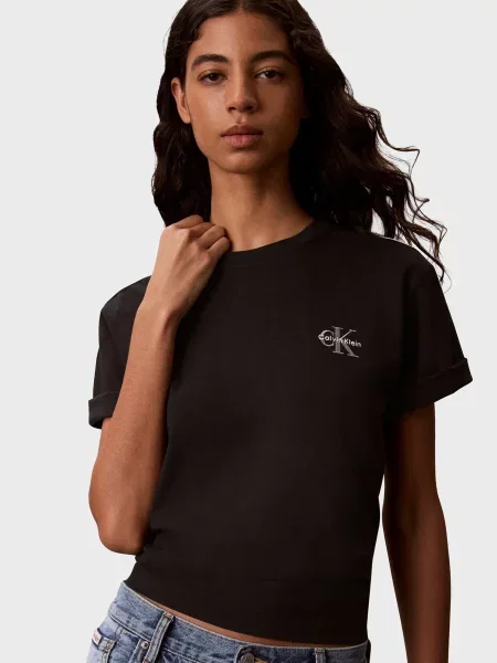 Футболка Calvin Klein Jeans чорна