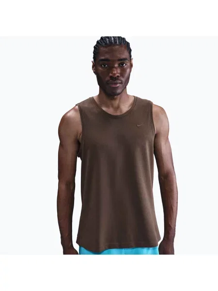 Tricou bărbați Nike Primary Dri-Fit Versatile baroque brown/baroque brown maro