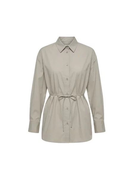 Koszula Liu Jo popelinowa szara