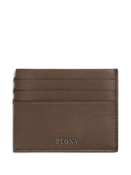 Portofel Zegna din piele maro