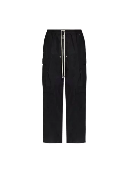 Spodnie cargo Rick Owens czarne