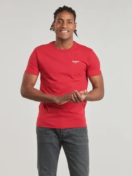 Tricou Pepe Jeans bordo