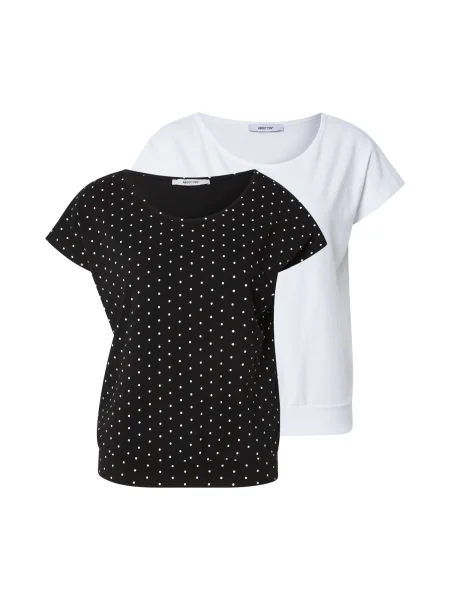 ABOUT YOU Tricou Celina negru alb