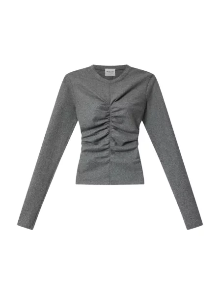 Top Isabel Marant wełniany szary