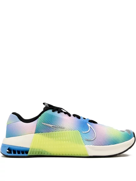 Sneakerși Nike Metcon din piele de căprioară alergare cu platformă alb